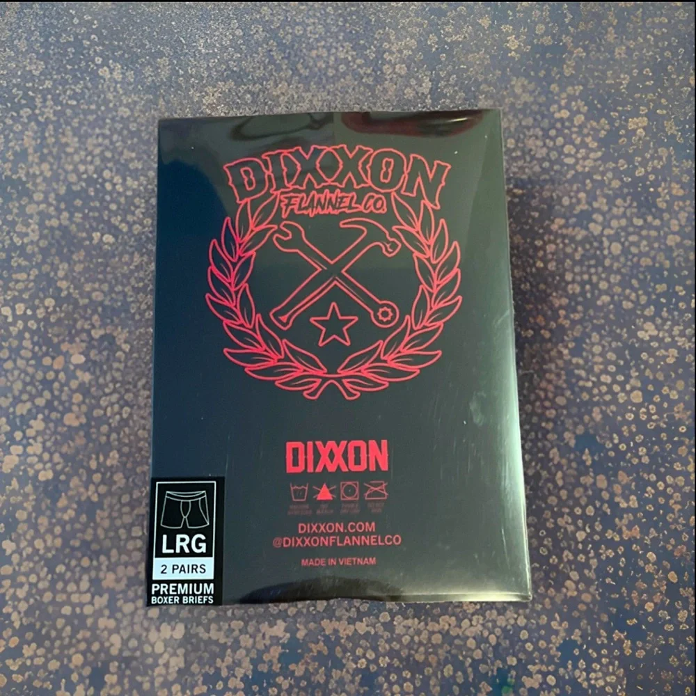 2 Pk Dixxon Boxer Briefs 4 Insane Comfort 4 Way Stretch Keyhole Mid Rise Cotton - Picture 13 of 15